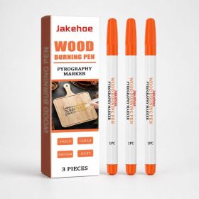 JAKEHOE Wood Burning Craft Marker Set, 3 Pieces (Option: 3 Pieces)