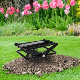 Sensitive Mole Trap with Scissor Jaws - Heavy-Duty, Chemical-Free, Easy to Use, Long-Lasting Lawn Protection (Option: Black)