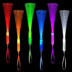 Halloween Glow Fiber Optic Lights Bulk-24 Pcs,Light Up Party Favors For Kid (Option: MULTI)