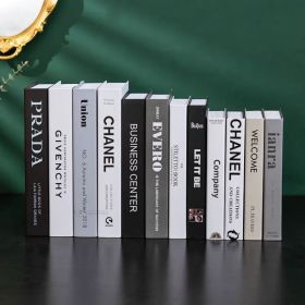 Teren Decorative Book (Option: White)