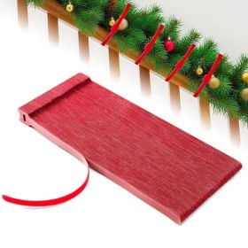 Christmas Garland Ties 12Inch Adjustable Holiday Garland Twist TiesChristmas Tree Wreath Stairway Railings,Reusable Nylon Garden Plant Cable Stra (Option: 100 Pcs)